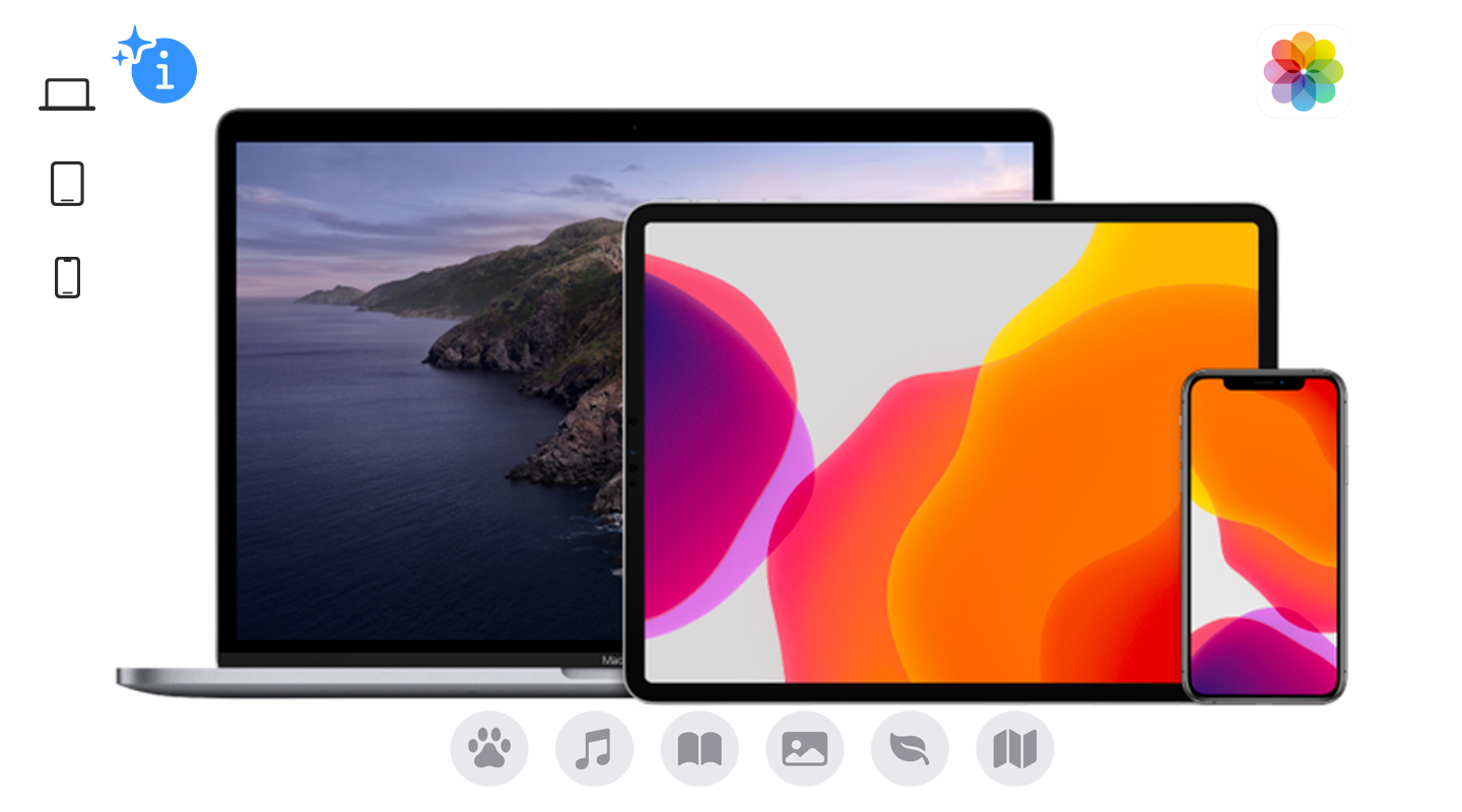 Recherche visuelle : les iPhone, iPad et Mac compatibles