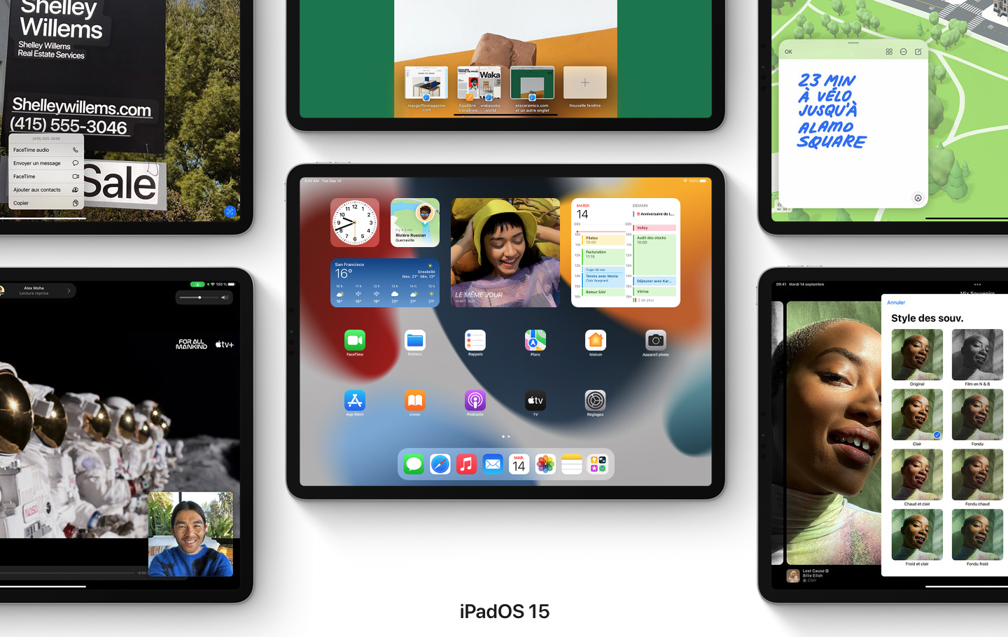 iPadOS 15 : iPad compatibles