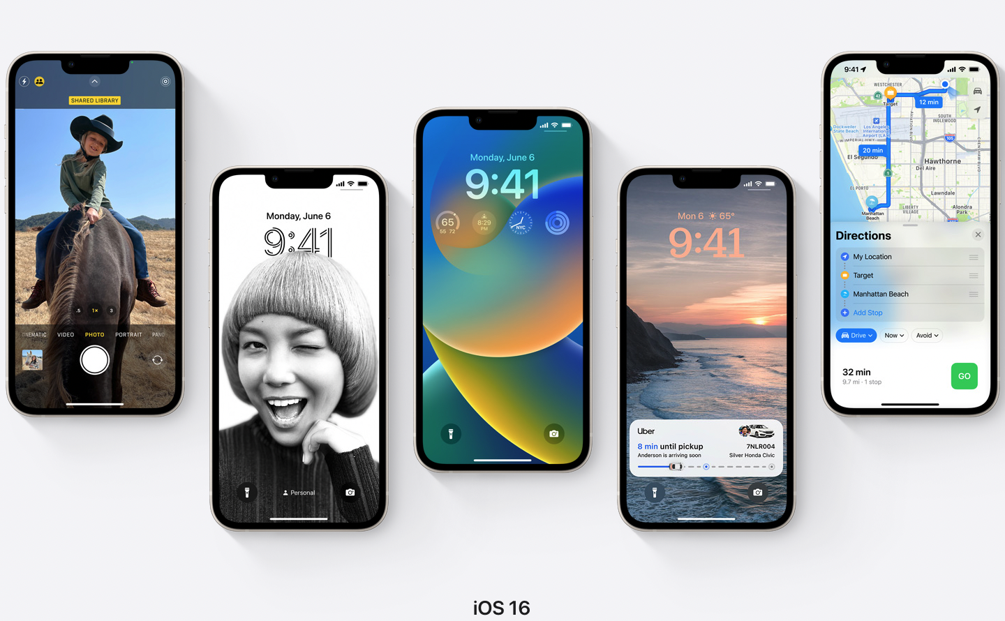 iOS 16 : iPhone compatibles