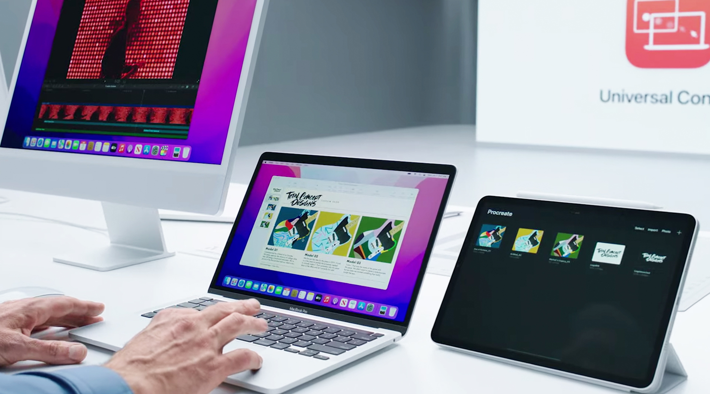 Comment utiliser Commande universelle entre mes Mac et iPad ?