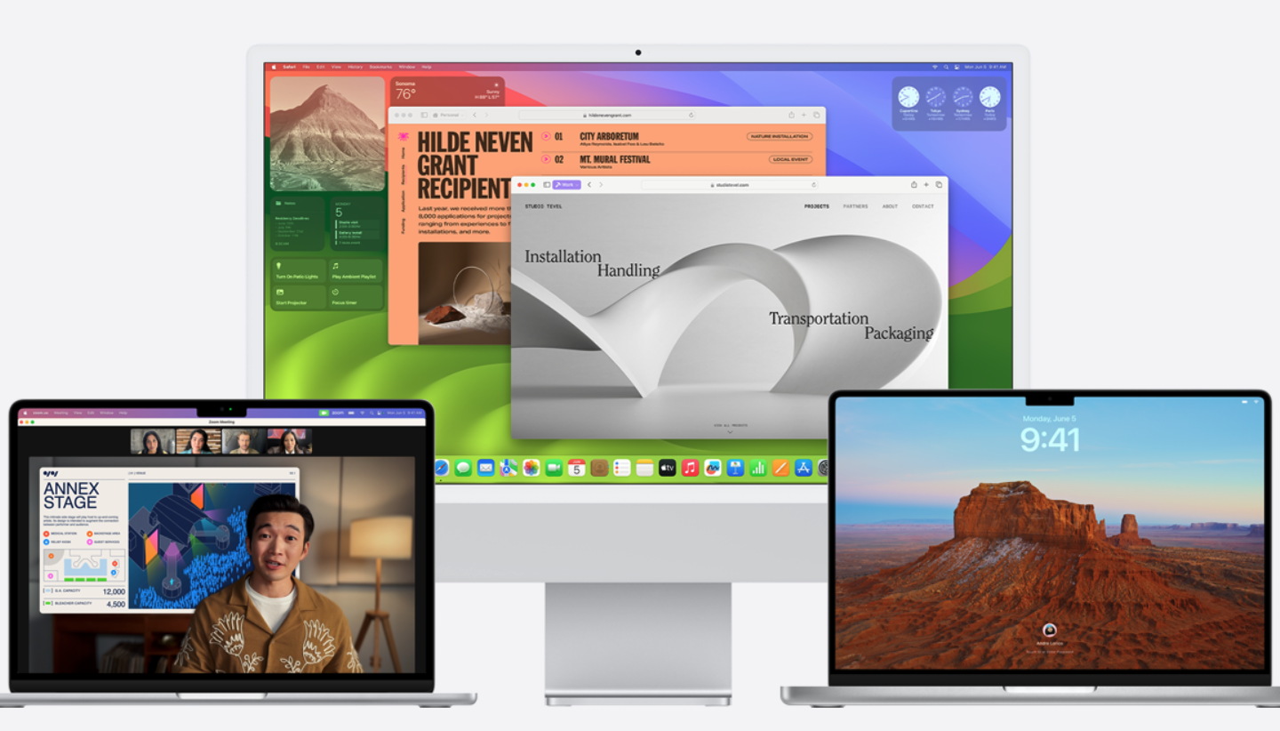 macOS Sonoma 14 : Mac compatibles et dates de sortie