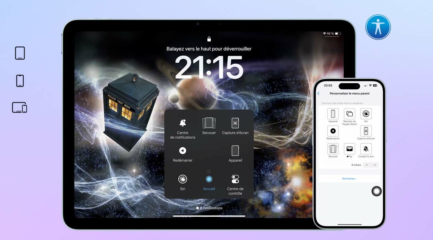 AssistiveTouch : la solution pour utiliser son iPhone sans les boutons ni gestes tactiles complexes