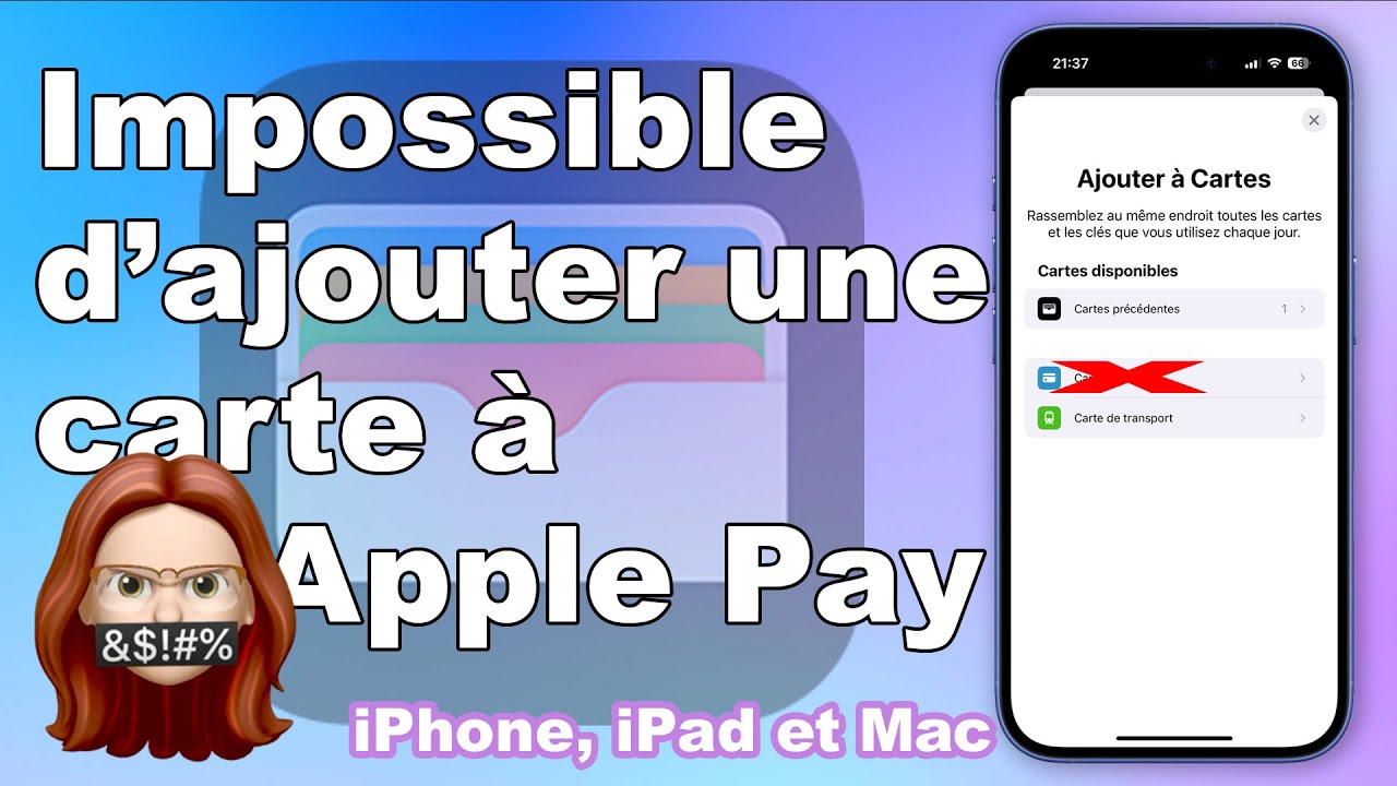 Apple Pay ❓ Impossible d&rsquo;ajouter une carte ? Vos questions les plus fréquentes (FAQ)