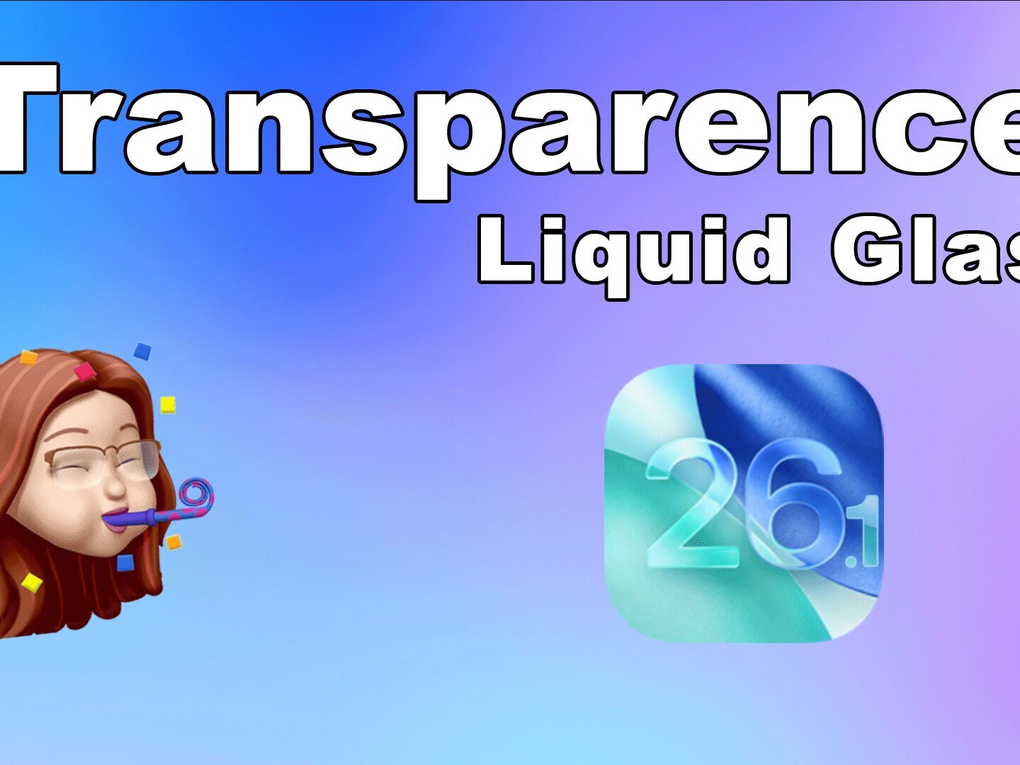 Nouveautés iOS 26.1 🍎 : gérer la transparence de Liquid Glass sur iPhone et Mac et une alarme revue
