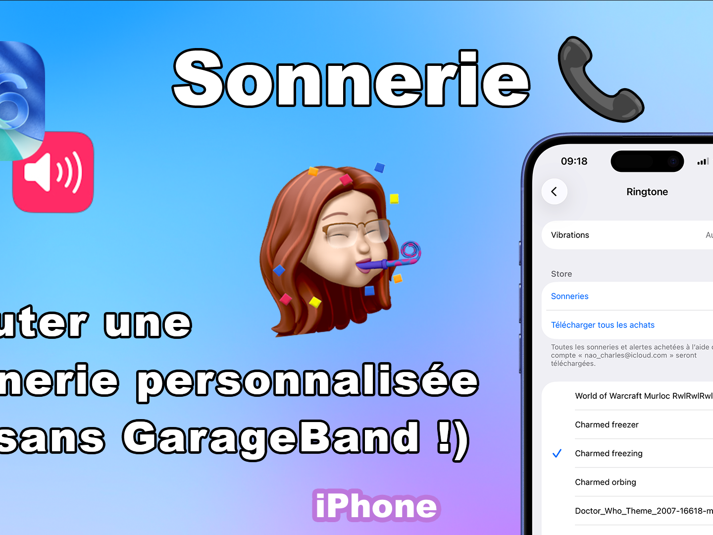 iOS 26 et Sonnerie 🎶 : ajouter rapidement une sonnerie personnalisée (et sans GarageBand !) – iPhone